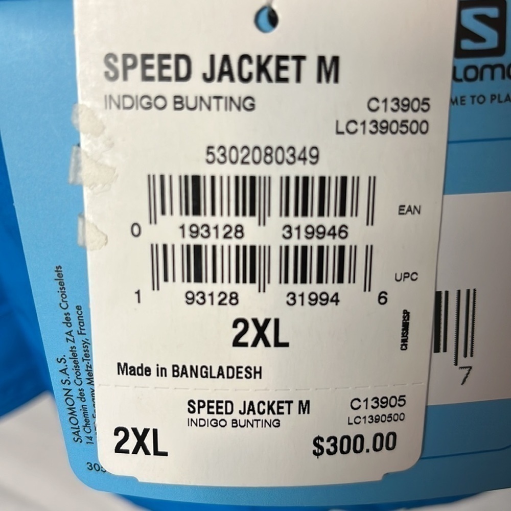 𝅺salomon speed jacket - Picture 9 of 10